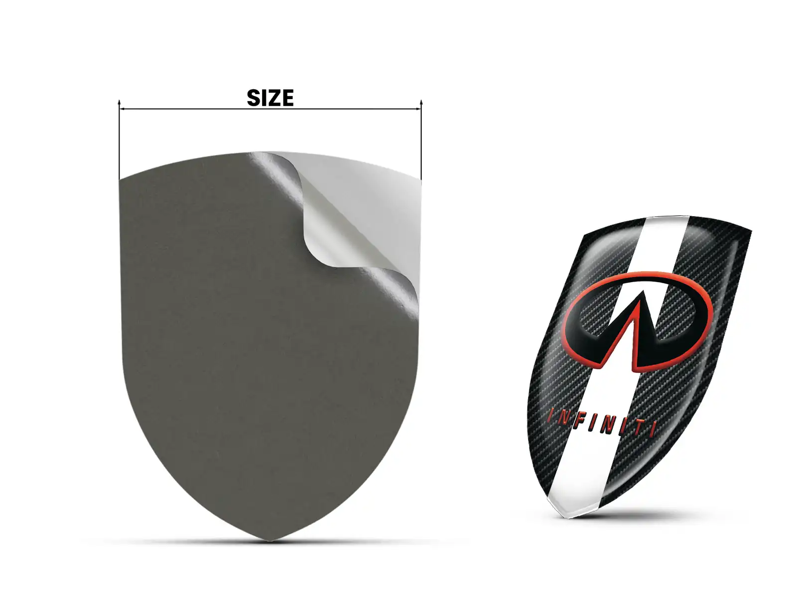 Infiniti Badges Auto Pro Max Durable Stylé Performance